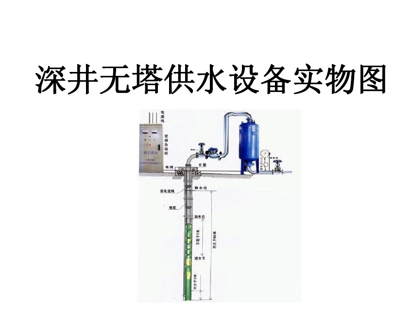 利津县井泵无塔式供水设备